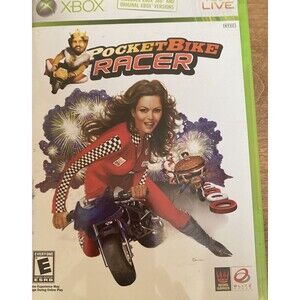 Pocket Bike Racer Game Microsoft Xbox 360 Racing Burger King Case Manual Rated E